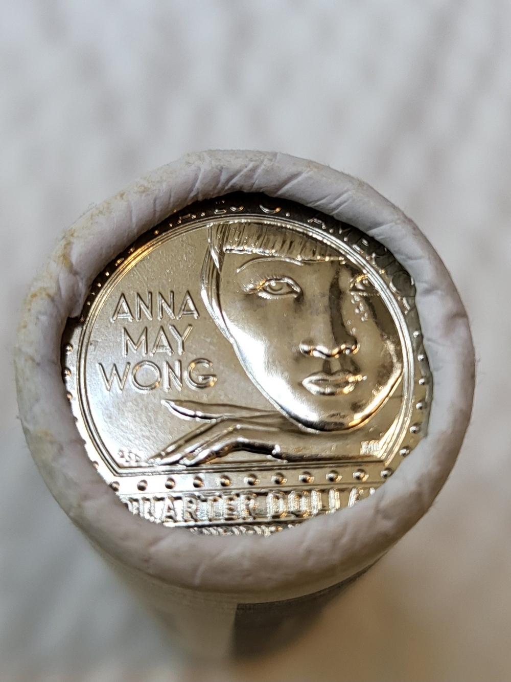 US Mint - 2022-S - Anna May Wong Quarter Roll